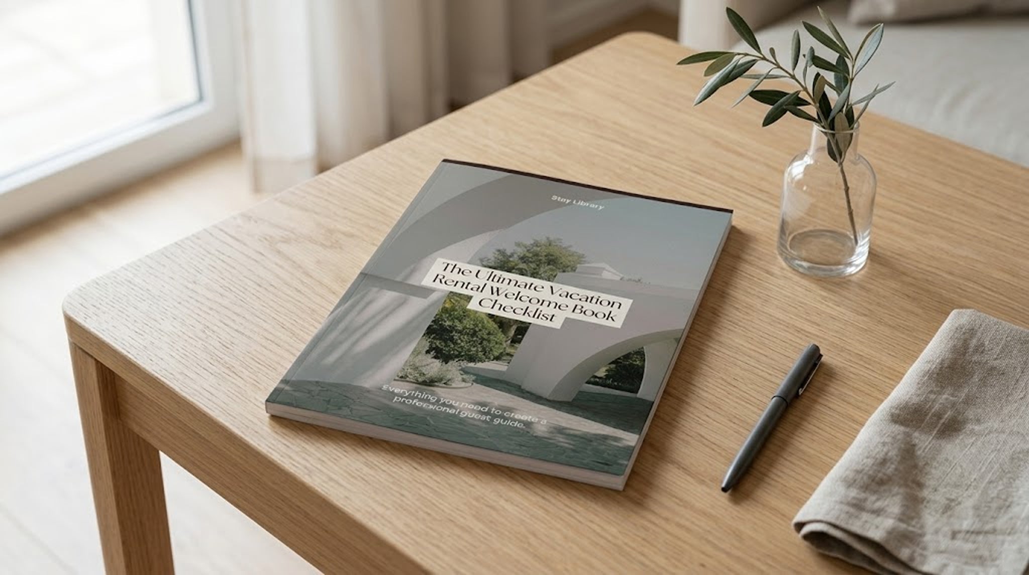 How to Create the Perfect Vacation Rental Welcome Book (+ Free Checklist)