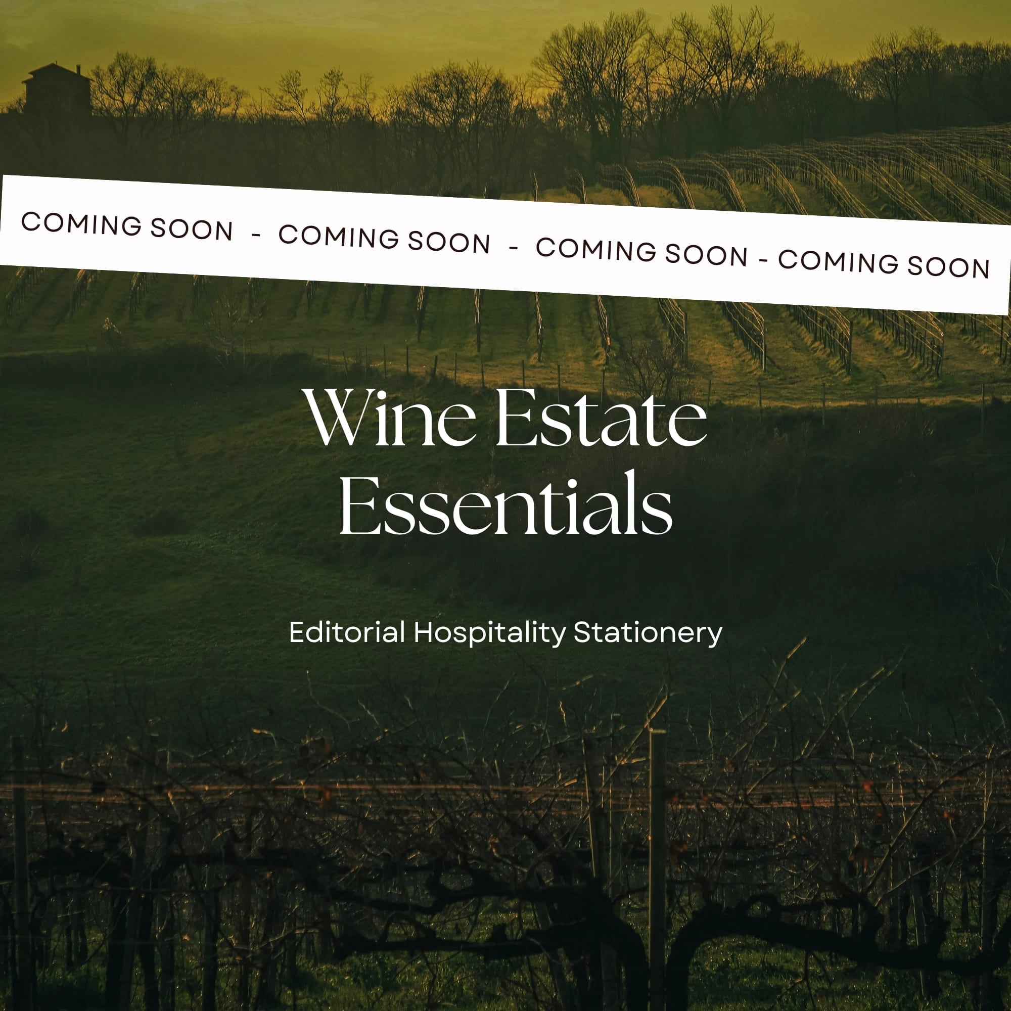 Wine Estate Essentials (Coming Soon)